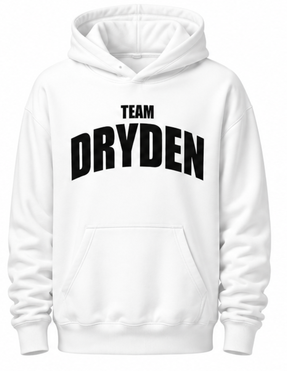 Team DRYDEN Supporter Hoodies